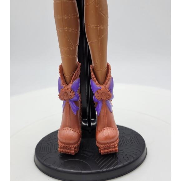 Monster High Doll Robecca Steam 10" Brown Purple Dance Class 2012 Accessories - Picture 3 of 14